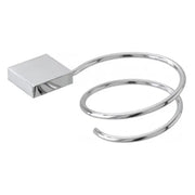 PORTASCIUGACAPELLI IN ACCIAIO CROMATO MODELLO FUTURA DIM. CM (LXP):15X9 CROMO   BRAND SRL