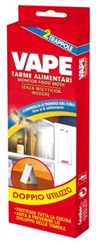 VAPE TRAPPOLA ANTI TARME ALIMENTARI (3 FOGLI)