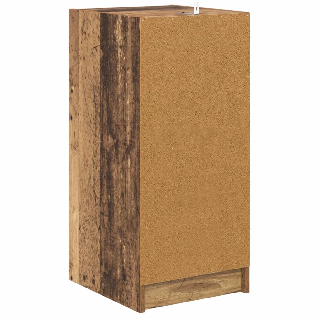 Credenza Legno vecchio 35 x 37 x 76 cm Legno multistrato