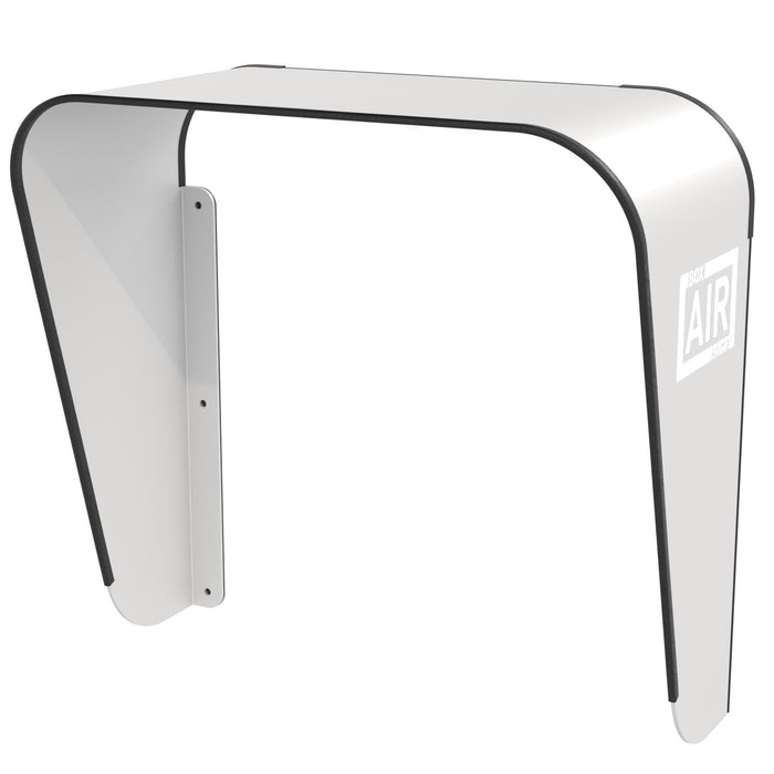 Copertura per Stazioni di Carica Auto Elettriche 40x40x25 cm in Alluminio Wallbox Cover S Bianco