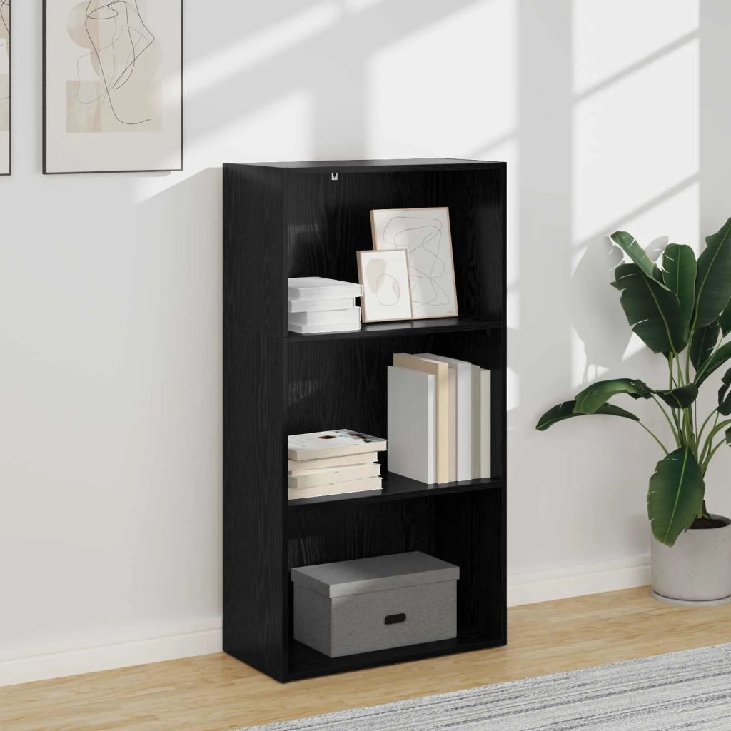 Libreria Rovere Nero 60 x 30 x 114 cm Legno multistrato 8003714