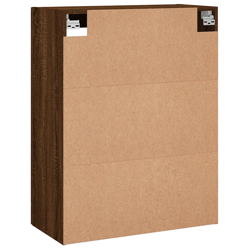 Mobile a Parete Rovere Marrone 69,5x34x90 cm 828507