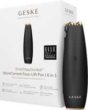 Penna per Trasformazione del Viso con Corrente Microelettrica | 6 in 1 | Apparecchio Antinvecchiamento per Pelle Senza Rughette