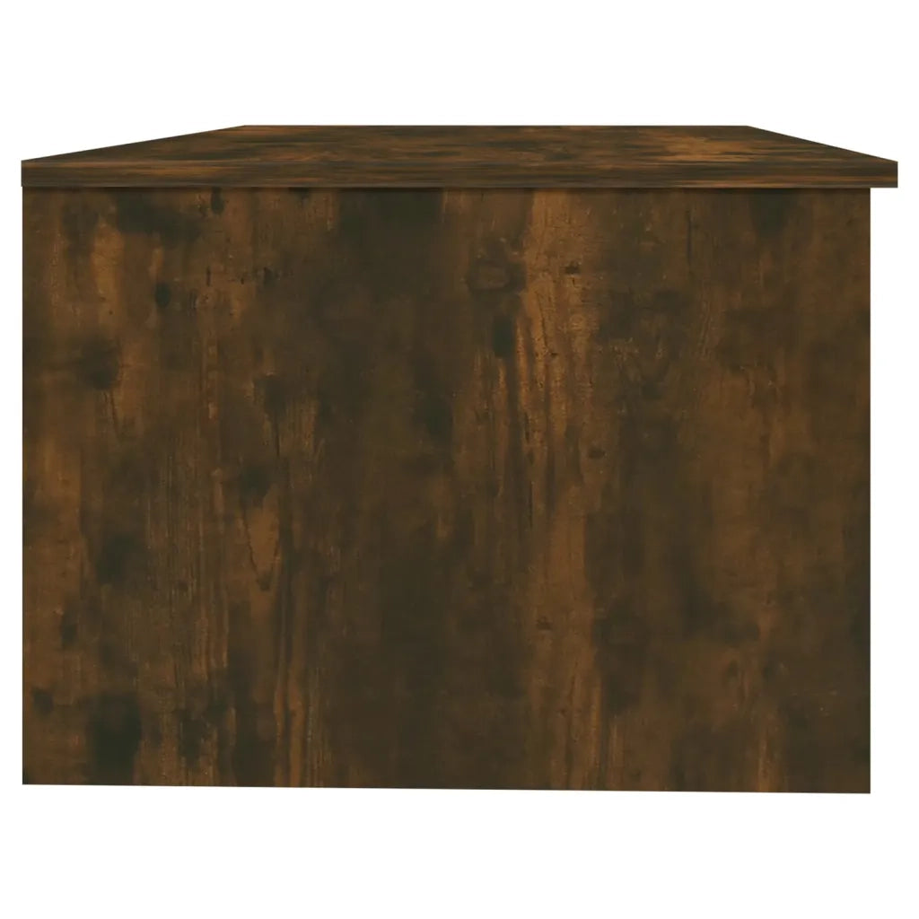 Tavolino da Salotto Rovere Fumo 102x50x36 cm Legno Multistrato 817078