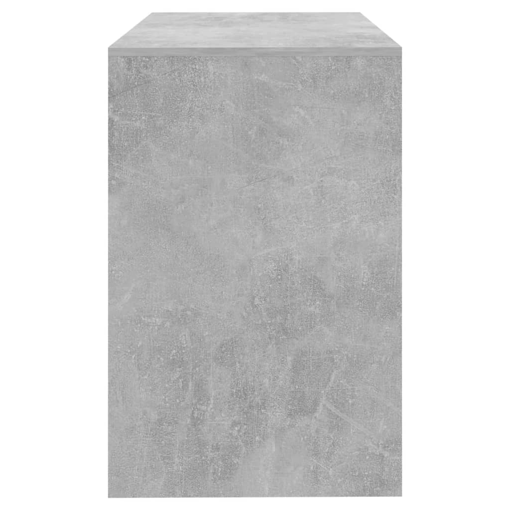 Scrivania tavolo postazione di lavoro mobile per computer studio 101 x 50 x 76,5 cm legno ingegnerizzato grigio 02_0023830
