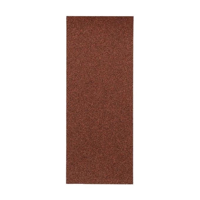 KWB 815180 Strisce Abrasive Carta Abrasiva Legno Metallo 93x230 mm Grana 180 Corindone 10 pz colore Marrone