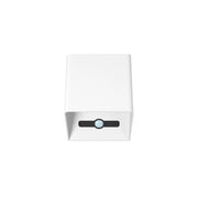 Beneito Faure Applique Led a Batteria con Sensore di Movimento Lek Sensor - 6W, 3000K, Ricarica USB-C, IP54 - Plafoniera da parete Bianca