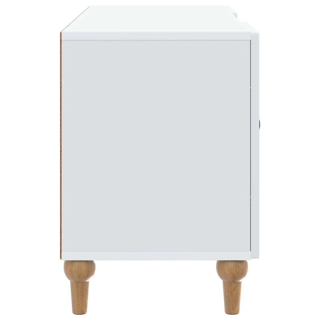 Mobile TV Bianco 102 x 34,5 x 50 cm Legno ingegnerizzato 894235