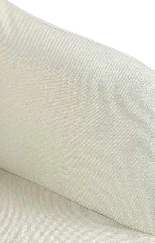 Barhocker Natoma Stoff weiЯ