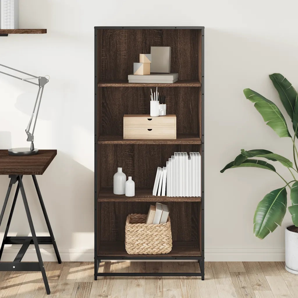 Libreria Rovere Marrone 60x35x139 cm in Truciolato 3300844