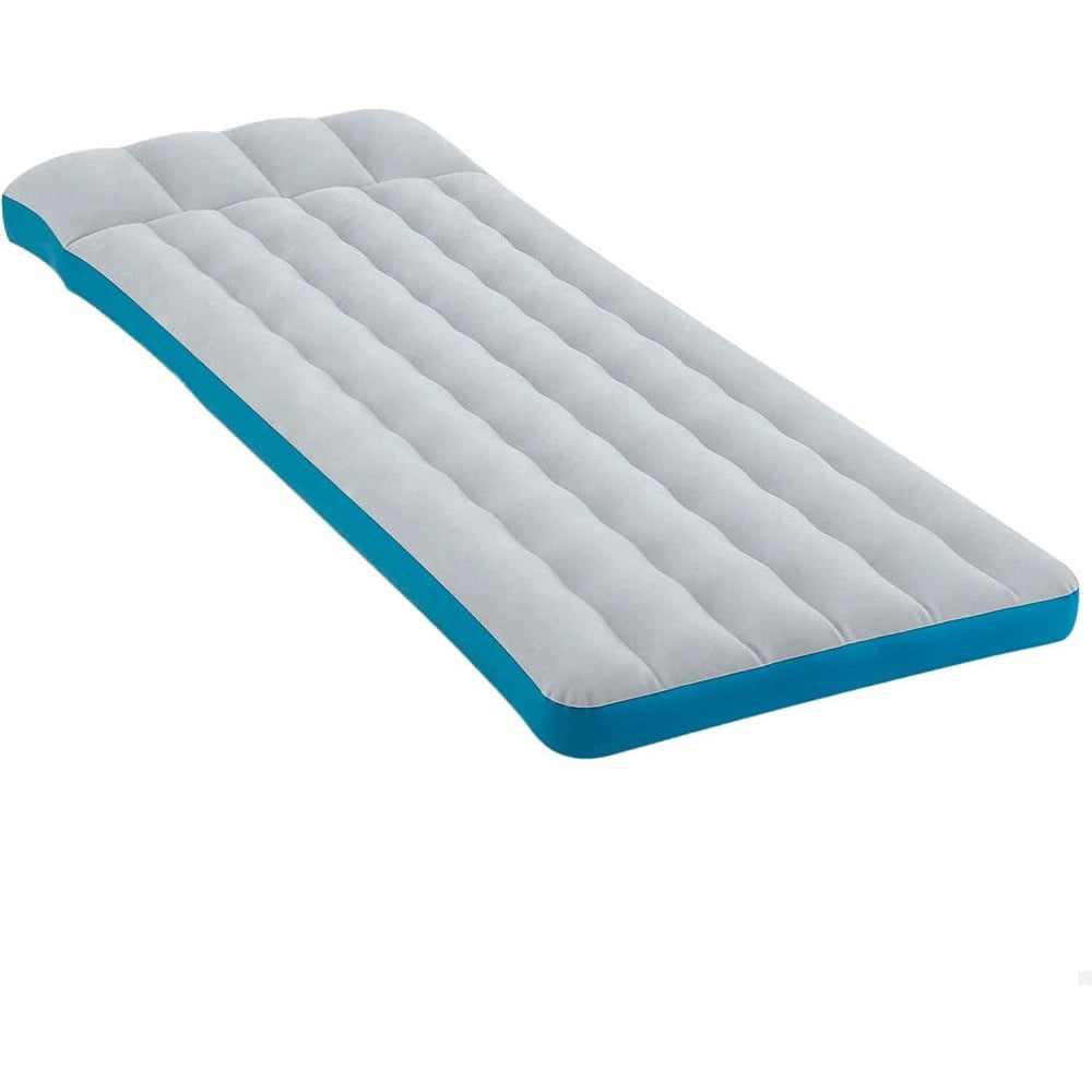 Trade Shop - Materasso Gonfiabile Camping In Vinile Laminato 184x67x17cm Per Campeggio 67997 -
