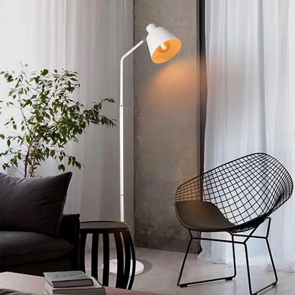ZMH Lampada da terra vintage 166cm E27 per soggiorno ufficio nursery