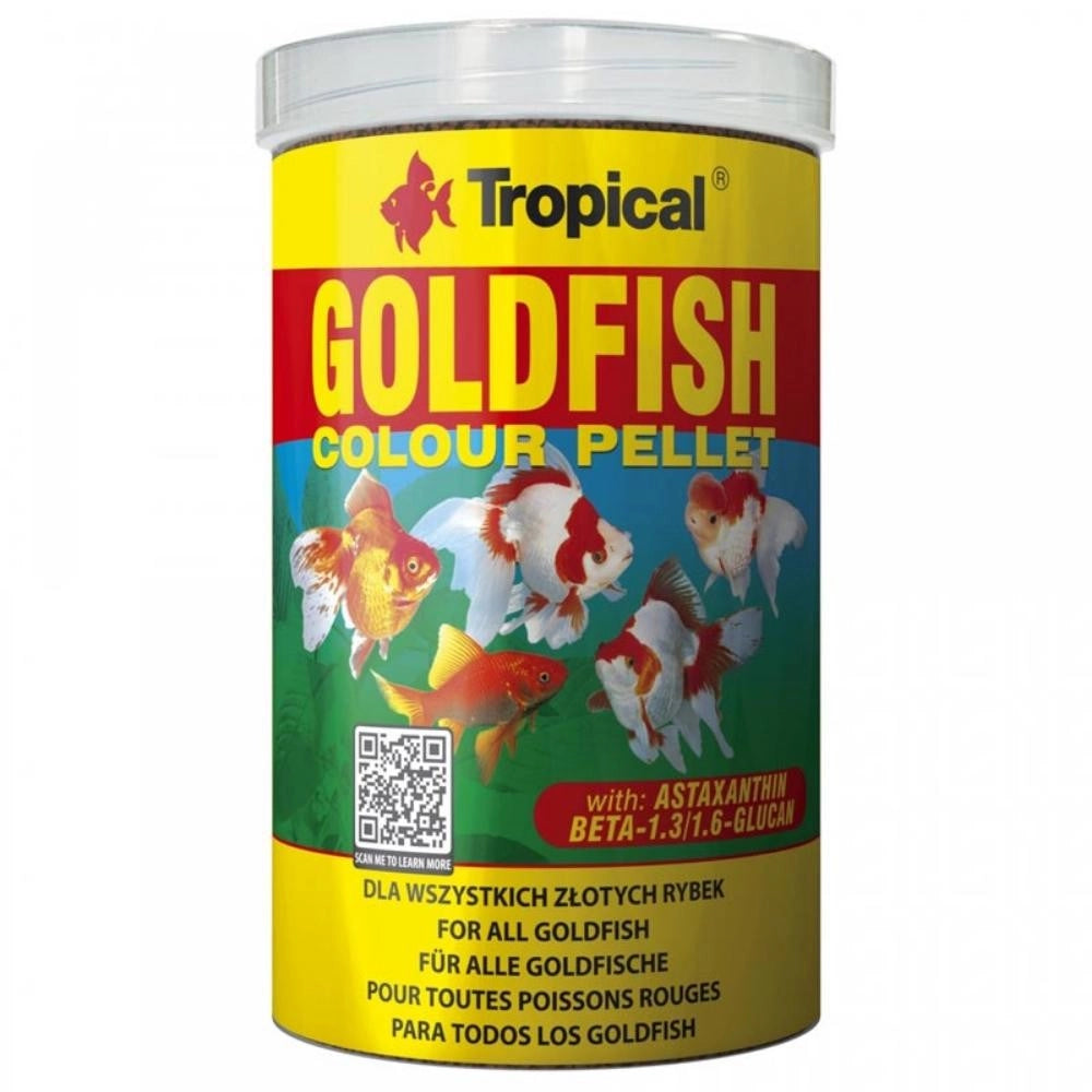 Tropical Goldfish Colour Pellet Formato: 250 ml