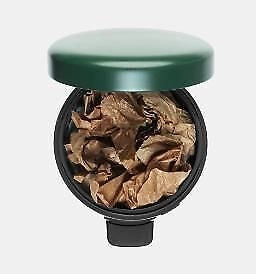 Brabantia 304002 bidone per la spazzatura 3 L Rotondo Verde