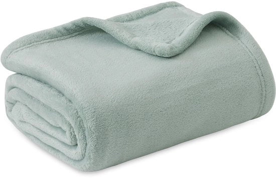 Banchetto Felpato Doppio/Semplice - Coperta Calda e Soffice - Coperta per Banchetto - Coperte per Divano/Knuffel - 150 x 200 cm - Veloce e Leggero con Microfibra Rafforzata