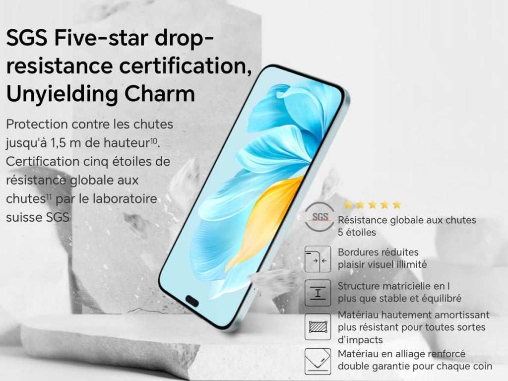 Smartphone Honor 5G, Android 14, nero