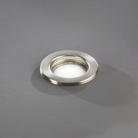 Faretto Da Incasso Contemporaneo Oasis Metallo Cromo Vetro 1 Luce Gu10