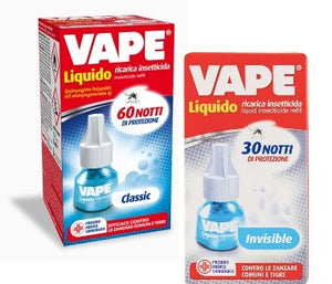 VAPE INSETTICIDA RICARICA LIQUIDA ANTIZANZARE 60 NOTTI MENTA