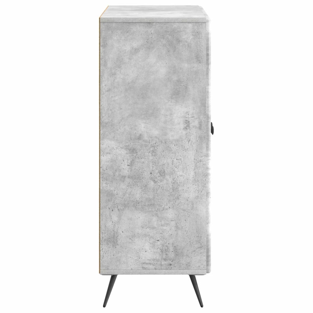 Credenza Grigio Cemento 66 x 34,5 x 90 cm Legno ingegnerizzato 895508