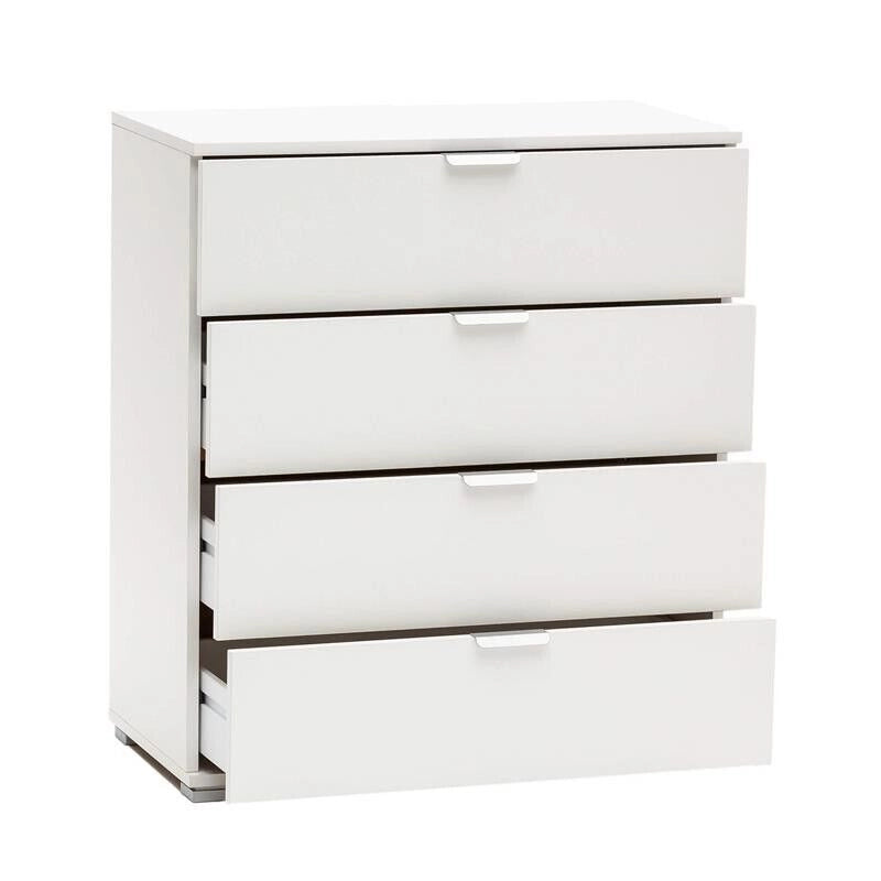 CASSETTIERA BIANCA CON 4 CASSETTI 75 X 38 X H85 CM