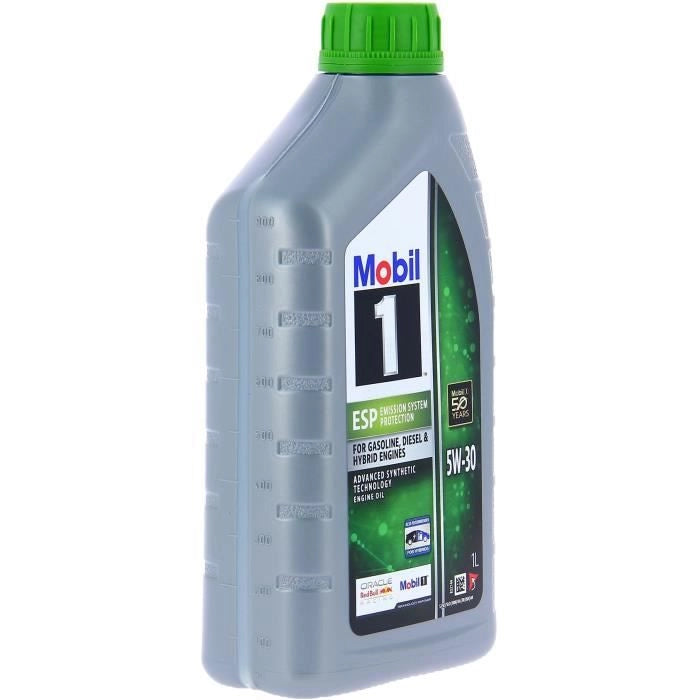 Tanica olio motore - MOBIL1 - 5W30 ESP - 1 L - 4 stagioni