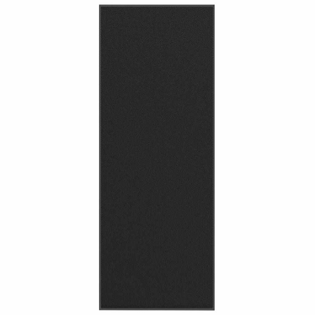 Zerbino antiscivolo flessibile per interni/esterni 115 x 300 cm in polipropilene nero 02_0058112