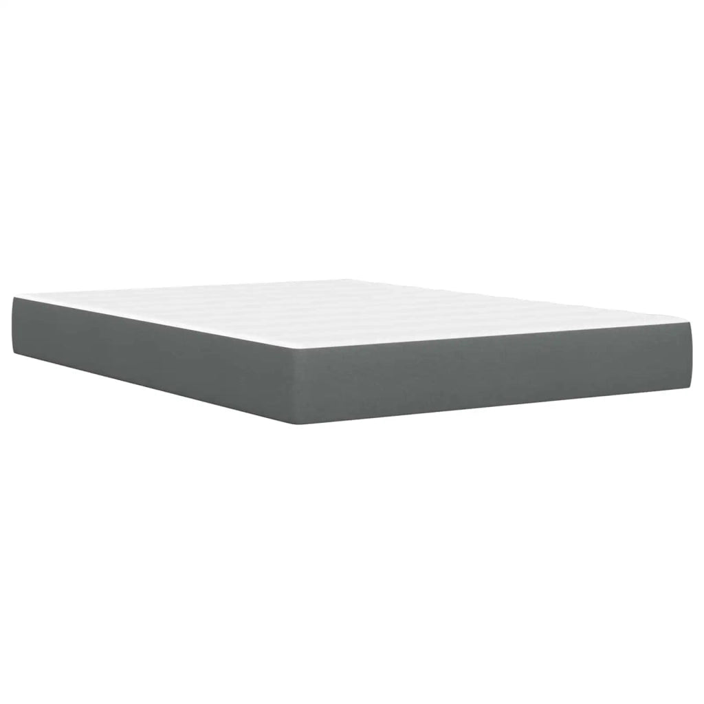 Struttura del letto Grigio scuro 120 x 190 cm Poliestere 3414945