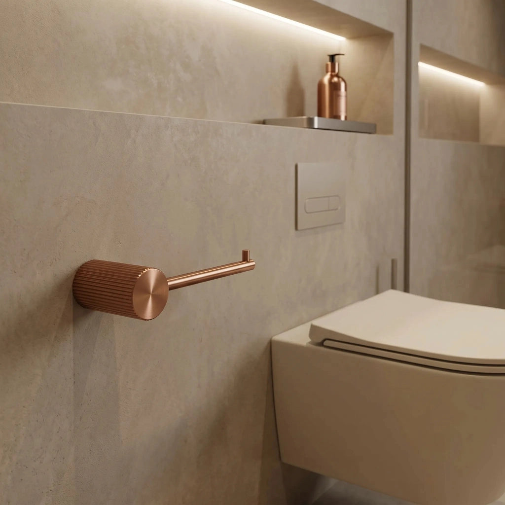 Porta Carta Igienica 64105 Solo Brush Copper