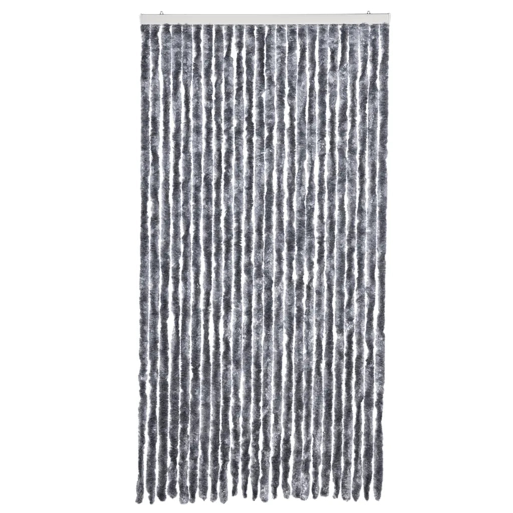 Tenda Antimosche Grigio Argento 100x230 cm in Ciniglia CFW1488158