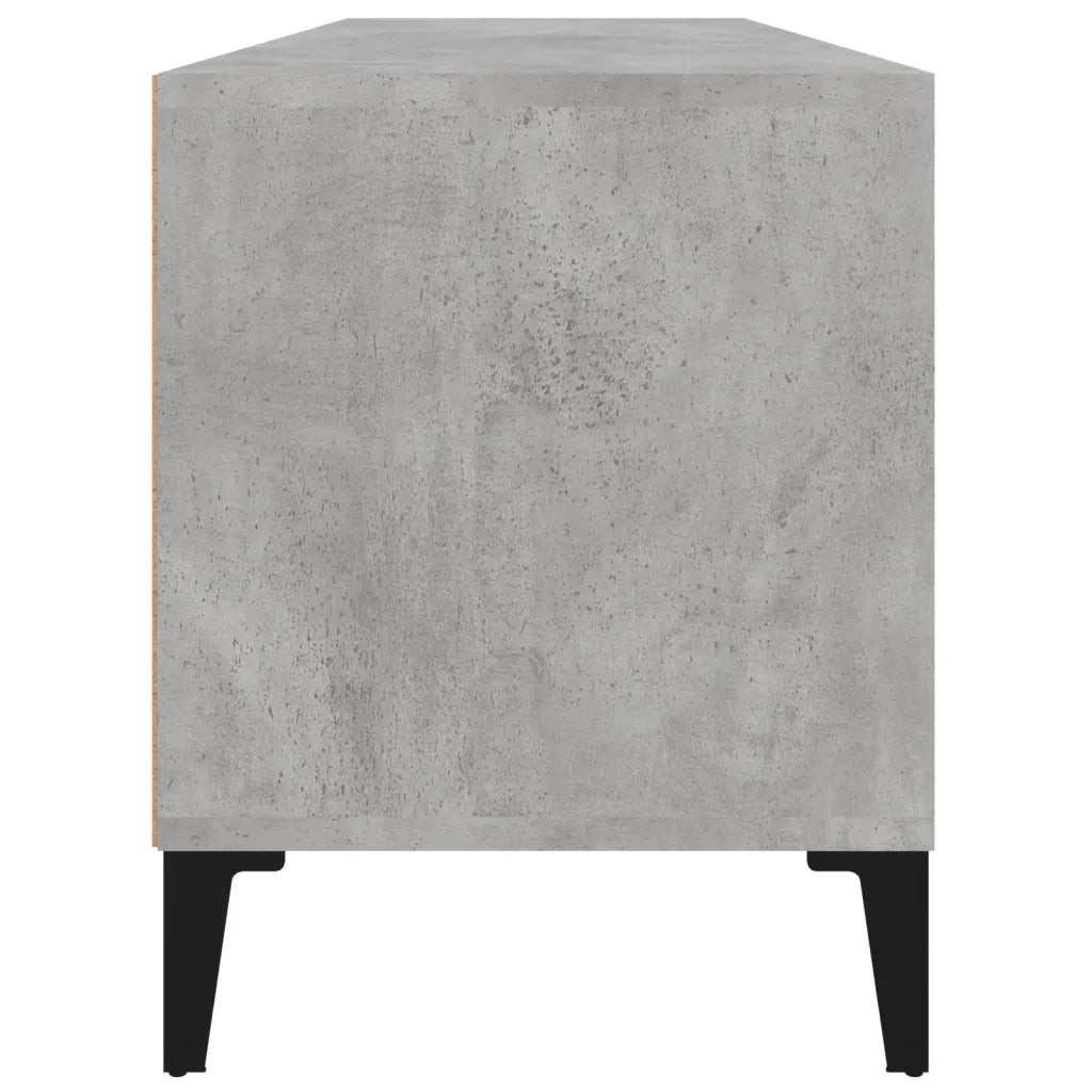 Mobile per TV Grigio Cemento 100x34,5x44,5 cm Legno Multistrato 831905