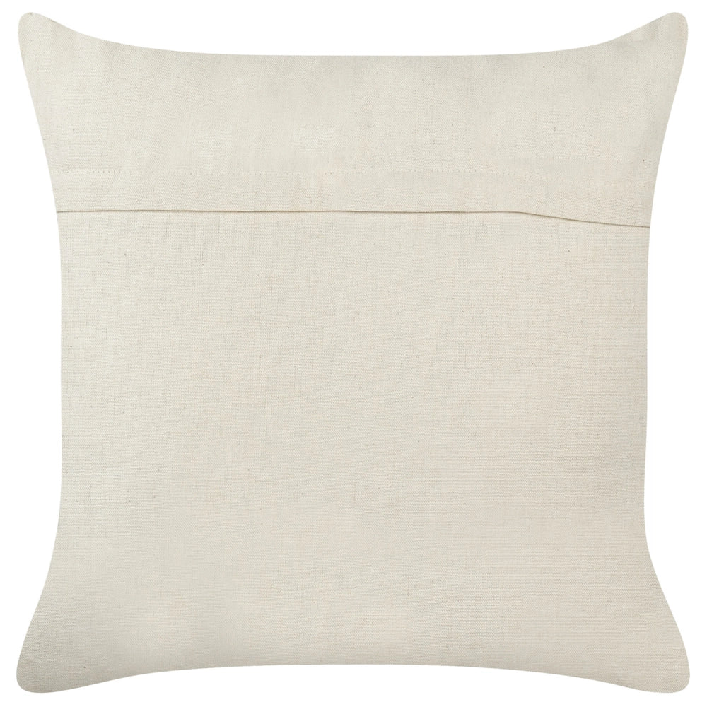 Set di 2 cuscini decorativi in cotone bianco 45 x 45 cm sfoderabili Accessori moderni per la camera da letto Soggiorno