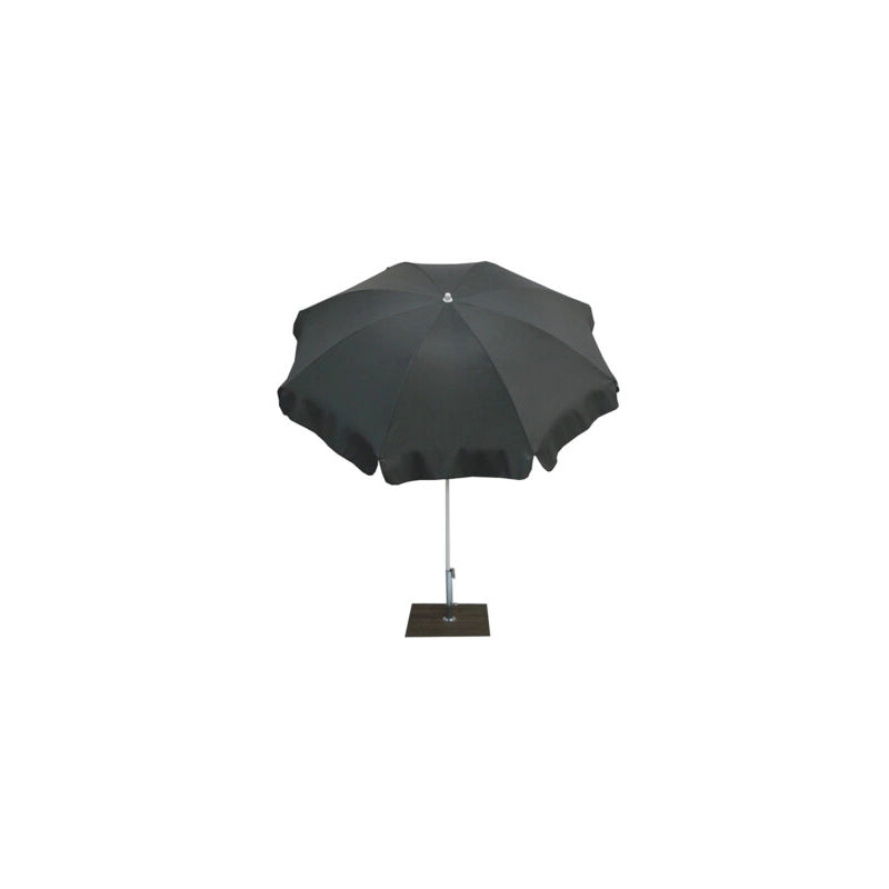 Ombrellone palo centrale Borgo Made in Italy - diametro 200 cm - Antracite
