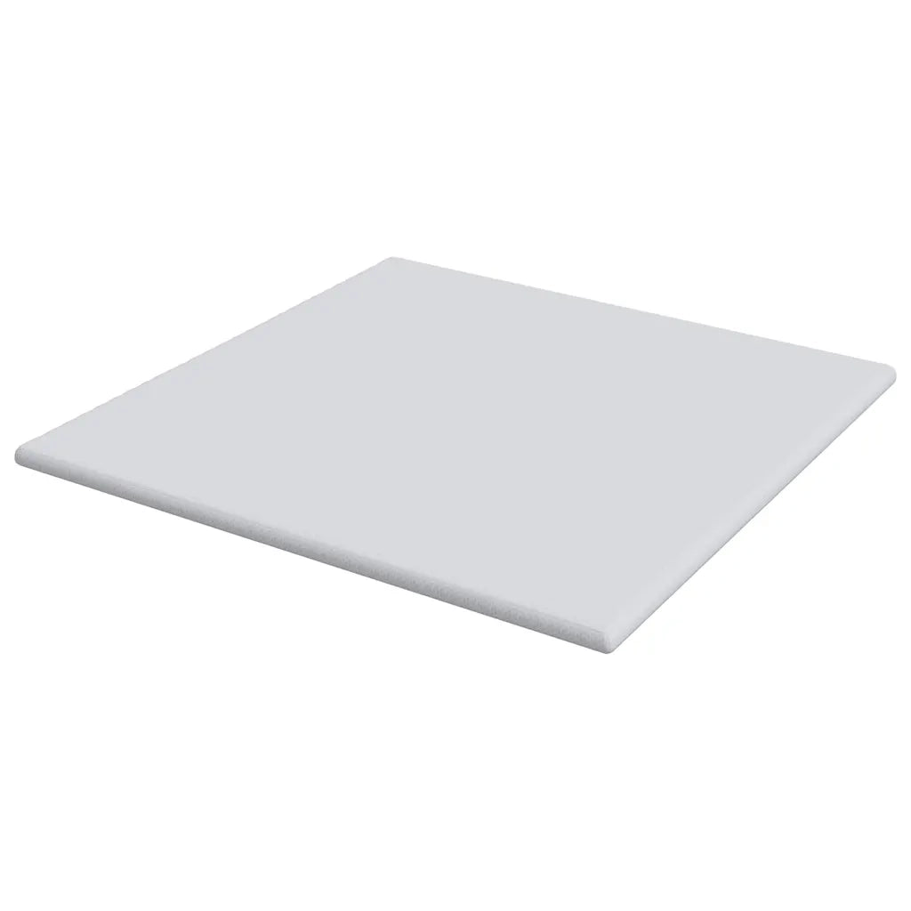 Topper per materasso Bianco 200 x 200 cm Tessuto Jacquard 4106208
