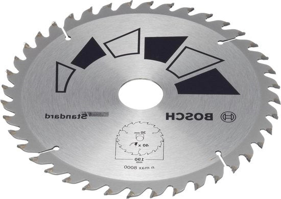 Lama circolare Standard Legno Ø 190 x 2-2-1-5 x 30-24 mm 40 Denti ATB con Reducitore 24 mm Accessori Cricotri