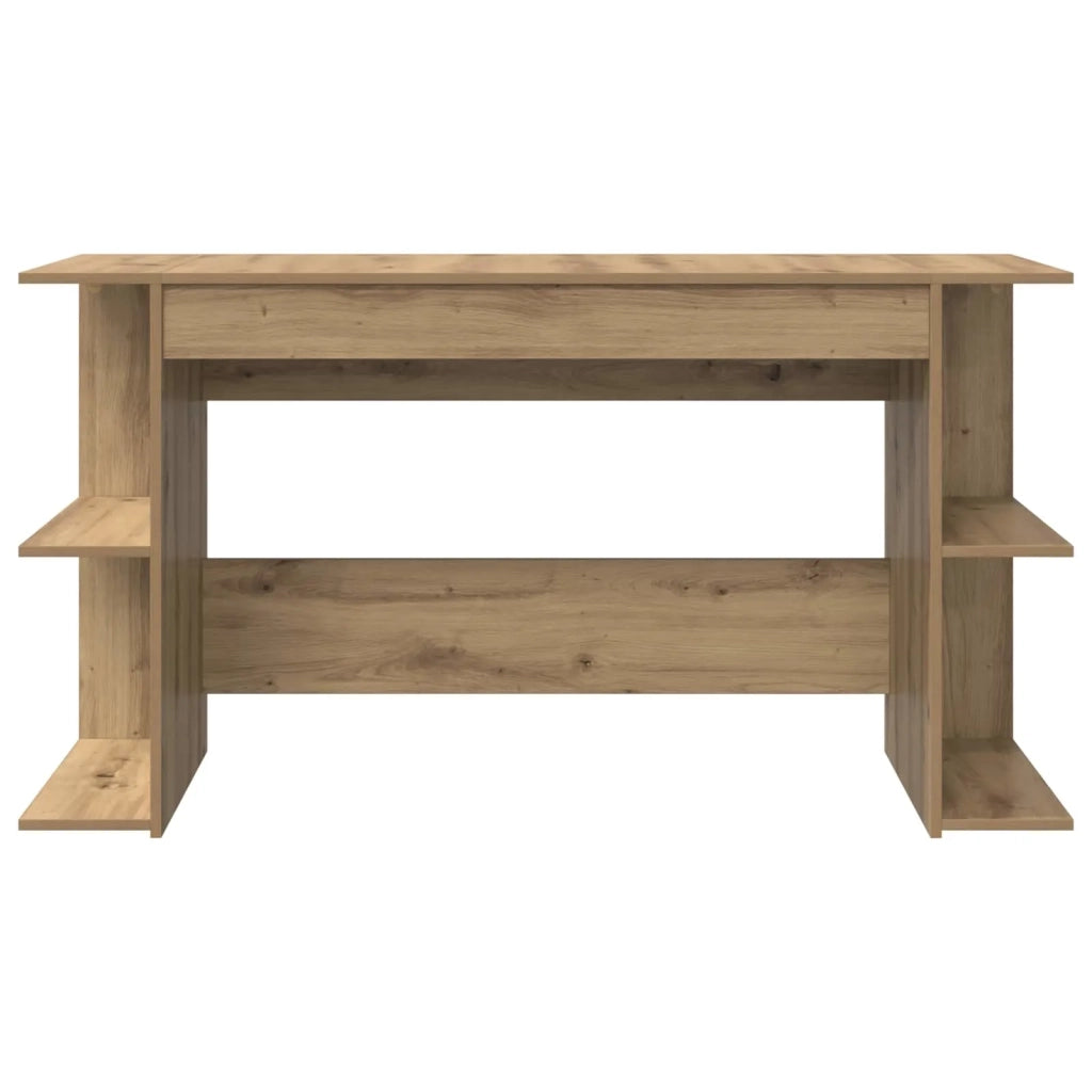 Scrivania rovere artigianale 140 x 50 x 75 cm Legno multistrato 879648