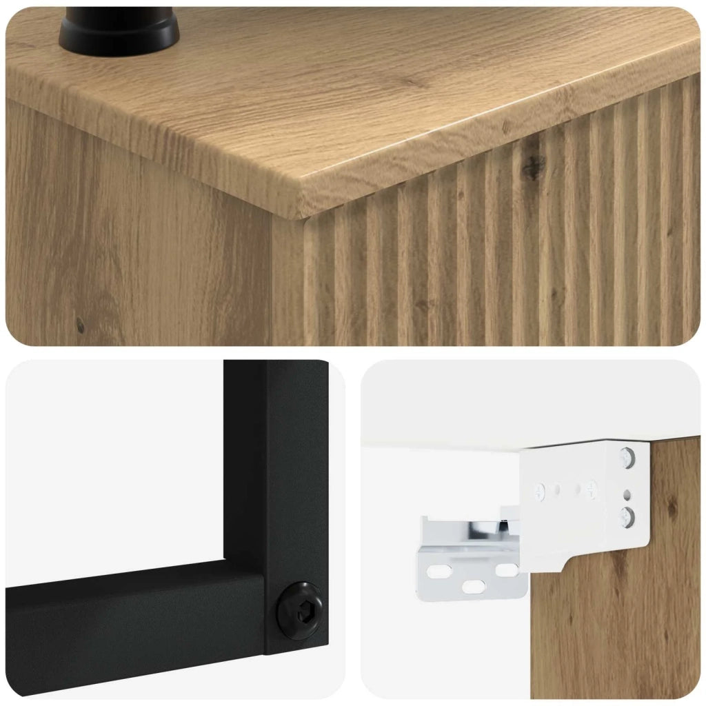 Lavabo da Parete Rovere Artigianale 53 x 35 x 39 cm 890217