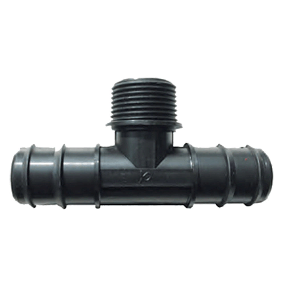 Tee a 90° con Filetto Maschio Ø 32 x 1 x 32 Irritec 25 Pezzi