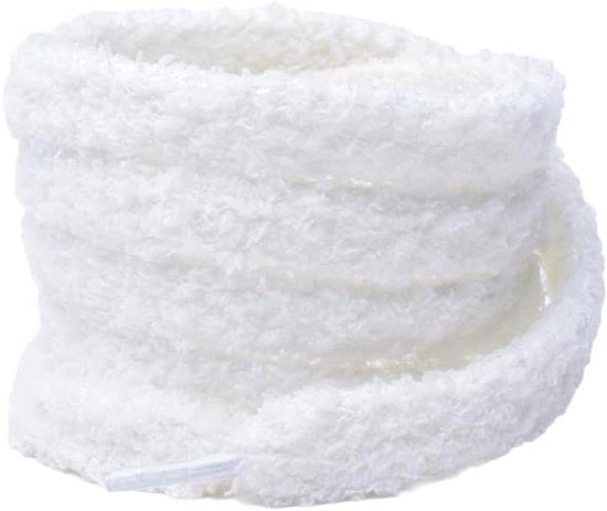 Viti di sostituzione per scarpe da sport e da basket - 8 mm - Bianco 100 cm