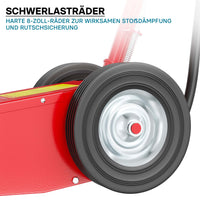 Cric pneumatico a carrello da 22 t per camion e auto Martinetto Sollevatore