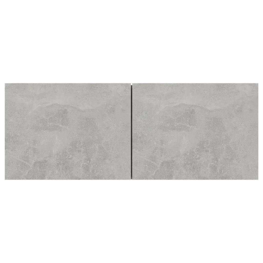Mobili Porta TV 3 pz Grigio Cemento in Legno Multistrato 3079121