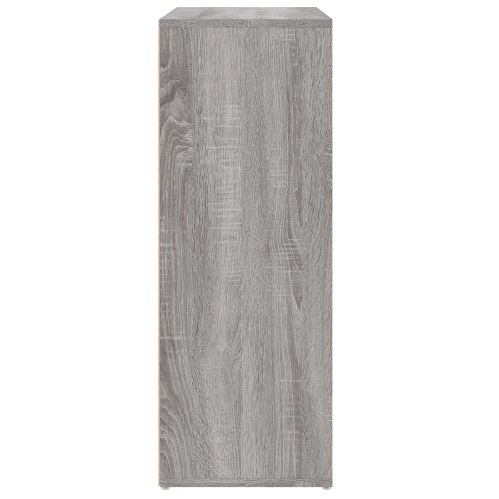 Buffet credenza cassettiera armadio mobile contenitore organizer per cucina soggiorno salotti set da 2 Sonoma 60 x 31 x 84 cm legno ingegnerizzato grigio 02_0036961