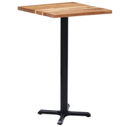 vidaXL Gamba per Tavolino da Bar Nero 56x56x107 cm in Ghisa