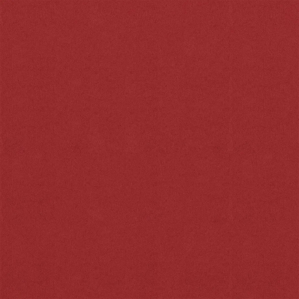Paravento da Balcone Rosso 75x500 cm in Tessuto Oxford 135034