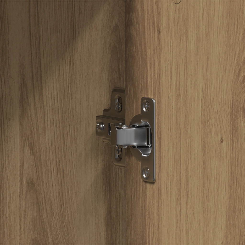 Set di arredamento bagno in 3 pezzi Rovere Massello Legno Ingegnerizzato