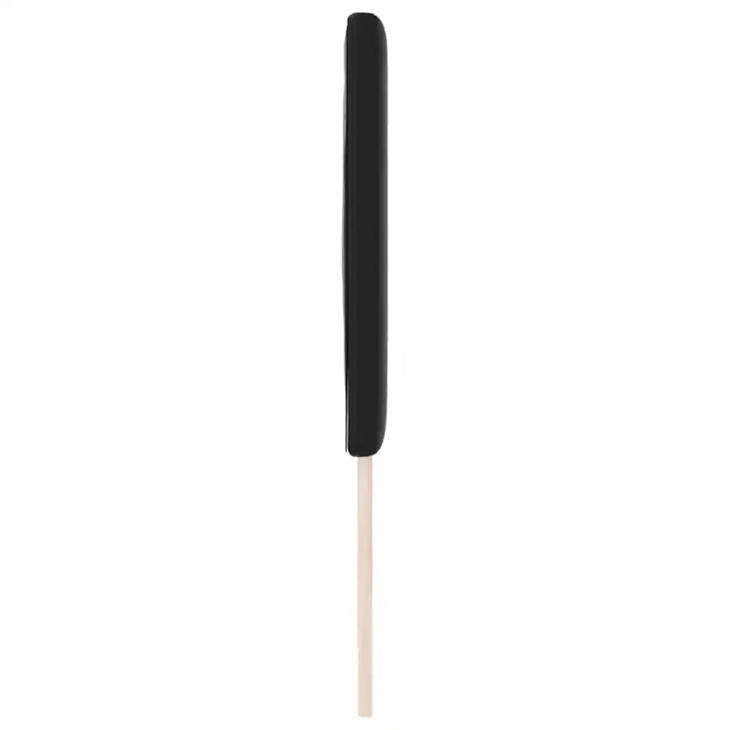 Testiera LED-Testata con LED-Testiera Decorativa Nero 100 cm Pelle Sintetica