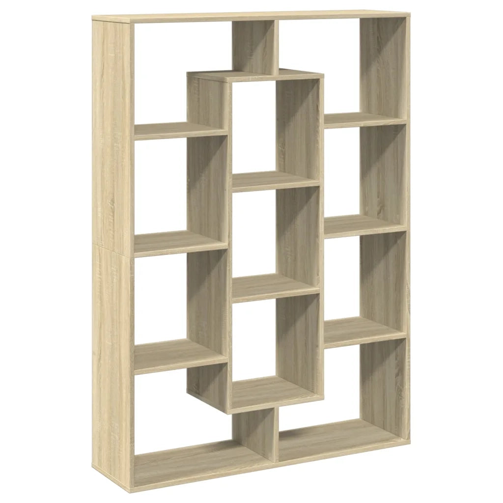 Libreria Rovere Sonoma 102x29x143 cm in Legno Multistrato 3310300