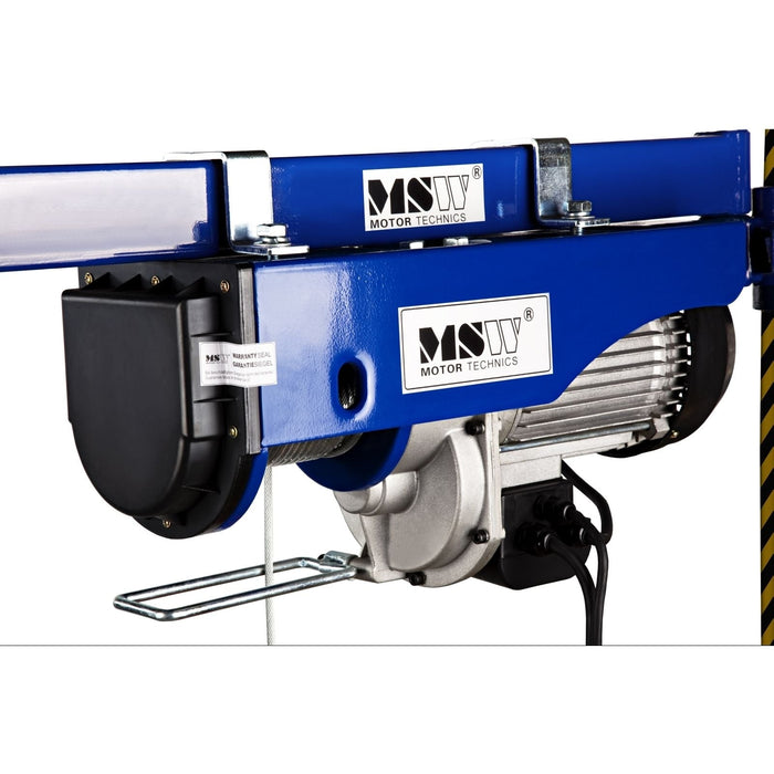 Argano elettrico professionale con telecomando 1300 watt 400/800 kg attrezzi officina garage 3414044/2