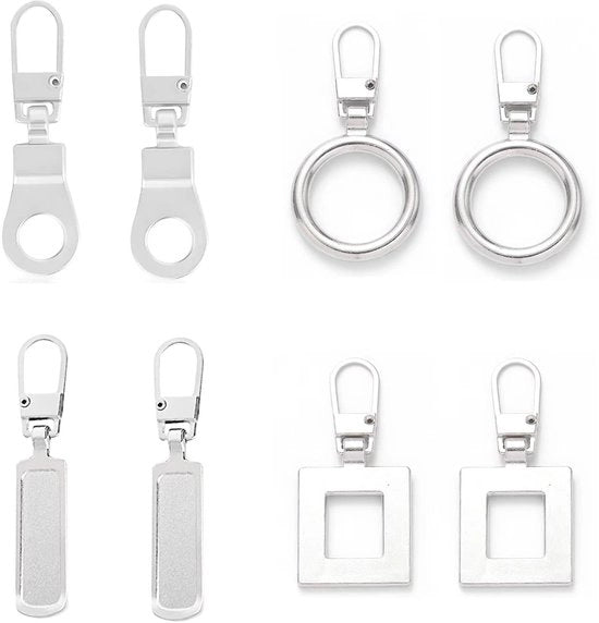 Ritssluiting con Cerniera Removibile - Materiale Duraturo - Acciaio Inox