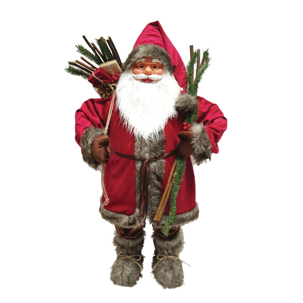 MAURY'S PUPAZZO DI BABBO NATALE MONTANARO DA 70 CM OKX
