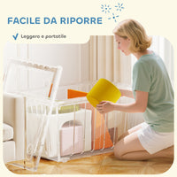 Set 8 Costruzioni Morbide per Bambini 0-3 Anni in Velluto e Schiuma PU Arancione